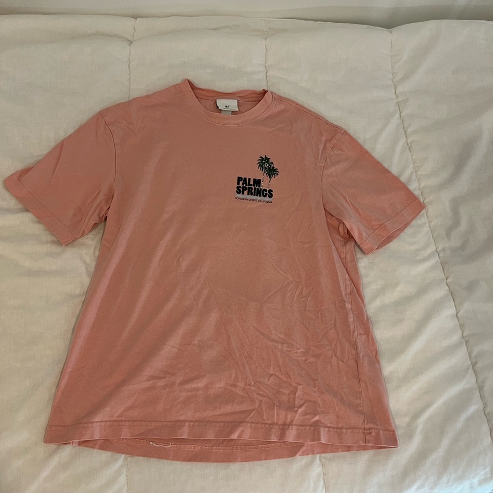 H&M Pink Graphic T-shirt
